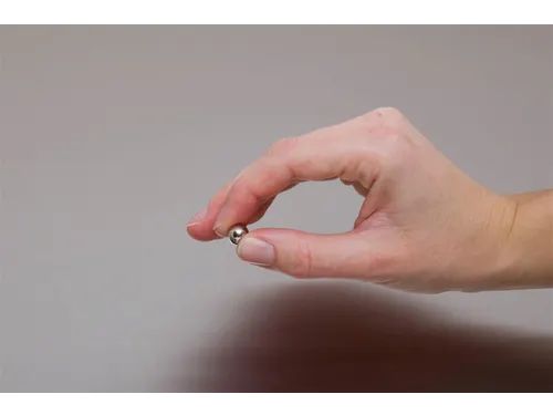 Neodymium kogelmagneet 10mm 4kg Zilver 4 Stuks