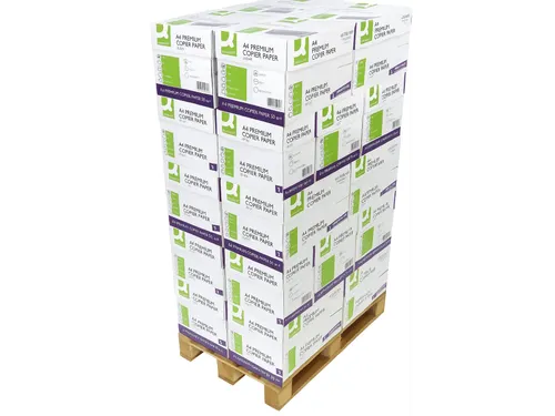 Q-CONNECT Premium kopieerpapier A4 80 Gram Pallet a 200 Pak