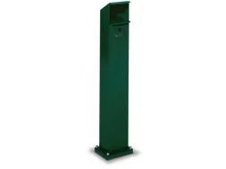 Asbakstaander Vierkant Groen Staalplaat 2 liter 1150x180x150mm