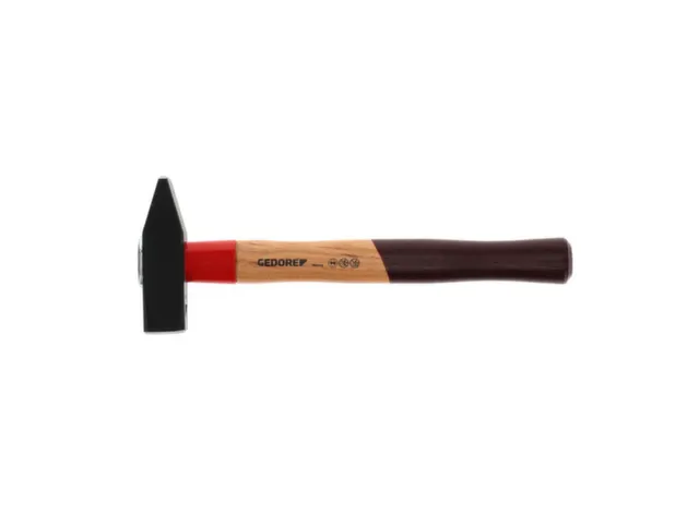 GEDORE 600 H-800 ROTBAND-PLUS fittershamer met hickory steel,800g