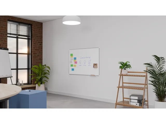 Whiteboard Lega Premium+ Trendline 60x90cm Email Staal