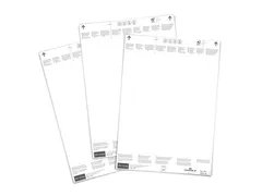 Papieren inserts voor documenthouders 210x74mm (60 kaartjes)