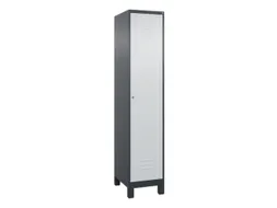 locker voor scheiding van kleding,HxBxD 1950x400x500mm,1vak
