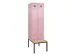 locker met bank,voor scheiding van kleding,HxBxD 2120x600x815mm,2vak