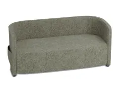 sofa,2-zits,stof lichtgrijs,HxBxD 760x1570x760mm,2zijvakken