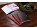 Carnet de notes Oxford Black n'Red A5 96 feuilles uni