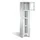 lockerkast 1850x420x500mm 1x4 vakken Cilinderslot Poten, RAL7035