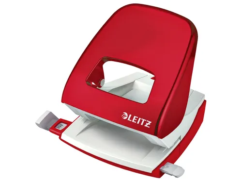 Perforator Leitz WOW 5008 NeXXt metaal 30 vel rood