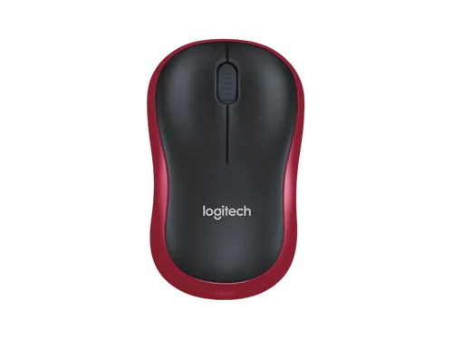 Logitech LGT-M185R Draadloze Muis Rood