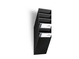 Wandfolderhouder FLEXIBOXX 6 A4 Zwart