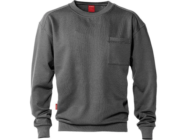 Fristads 100780 7394 SM sweater, donkergrijs, maat 3XL, per stuk