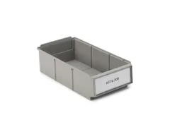 stellingbak,HxBxD 85x160x300mm,PP,grijs