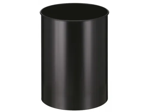 Ronde papierbak 30 liter Zwart
