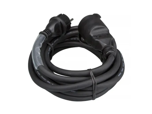 Rubber Verlengkabel Met Krimpkous 3g2.5 5 M Penaarde IP44