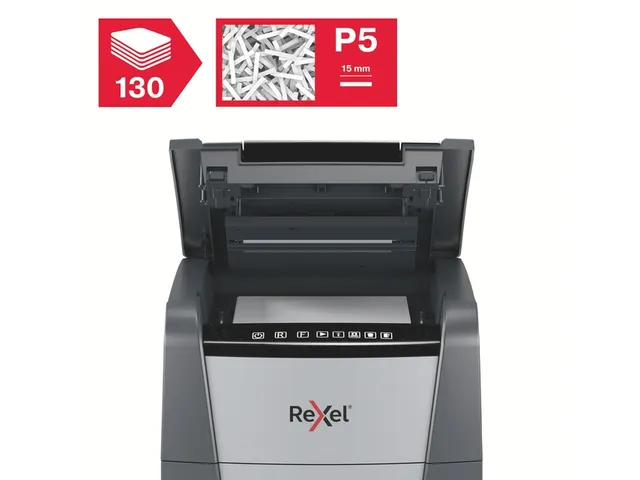 Papiervernietiger Rexel Optimum Auto+ 130M snippers 2x15mm