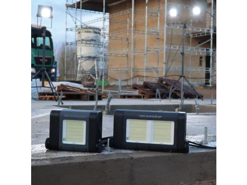 bouwlamp,432 SMD-led,10000-40000lumen,draaggreep,straalhoek 120 °