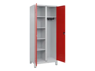 wasgoedverdeelkast,HxBxD 1950x800x500mm,vak B 400mm,draaigrendel - 2