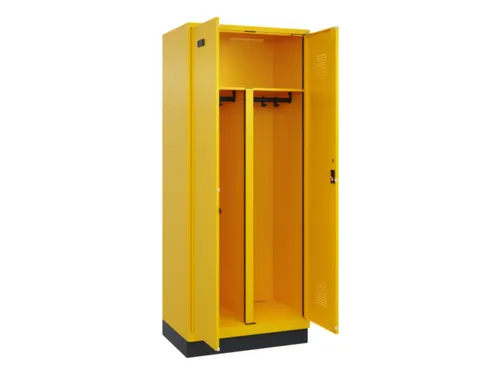 PBM-locker,HxBxD 1950x800x500mm,2vak,vak B 400mm,cil.-slot