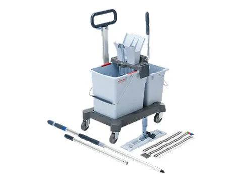 Vileda UltraSpeed Pro dubbele emmer Ready to Go Kit Push