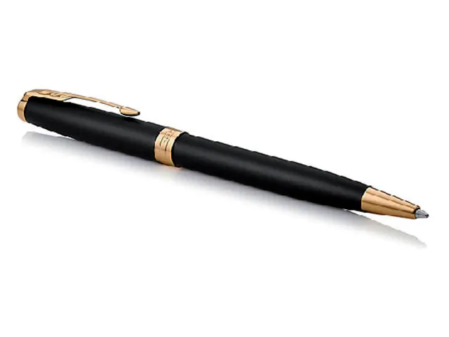 Balpen Parker Sonnet Matte black lacquer GT Medium