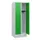 schoollocker,HxBxD 1630x600x500mm,2vak,vak B 300mm,cil.-slot,sokkel