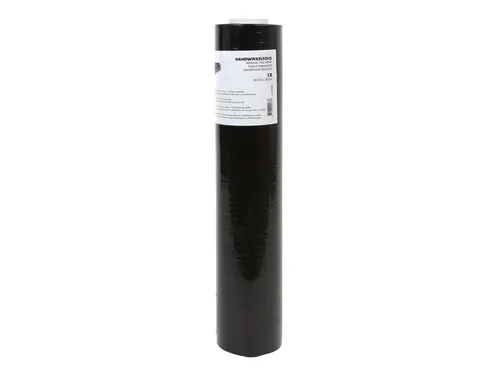 Wikkelfolie Budget 500mmx300m 20 µm zwart