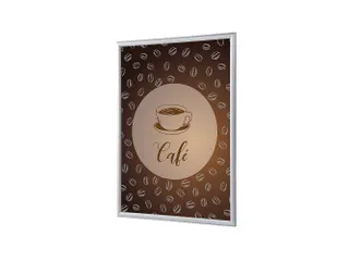 Kliklijst A1 complete set met print "Café" - 1