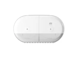 Tork 682000 T9 SmartOne Twin Mini Toiletpapier Dispenser Elevation Wit - 4