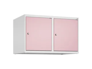 opzetkast,v. locker,2vak.,vak B 400mm,HxBxD 500x800x500mm,cilinderslot - 2