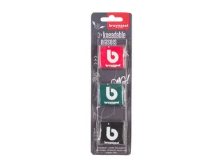 Kneedgum Bruynzeel Teens set à 3 kleuren - 4