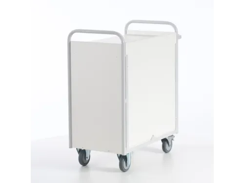 Dossierwagen 150kg 3 Etages H 1070mm 800x490mm Ral7035