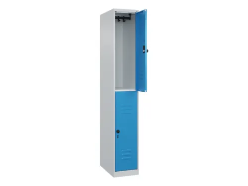 dubbeldekse locker,HxBxD 1850x300x500mm,1x2vak.,vak B 300mm