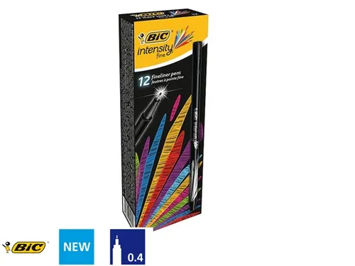 Fineliner Bic Intensity fijn zwart