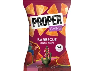 Proper Lentil Chips Barbecue 20 Gram - 2
