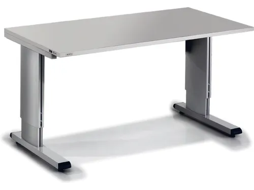 Werktafel Esd Staalbuis 700-1100x1500x800mm Hoogte Verstelbaar Inbus
