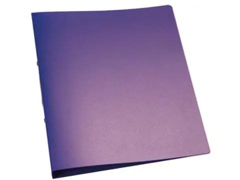 Ringmap A4 PP 2 Ringen 25mm Transparant Violet