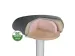 Ergo actieve zit/sta kruk met comfortzitting en gasveer 57-82cm grijs