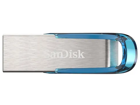 SanDisk Ultra Flair USB Stick 32GB Blauw Zilver