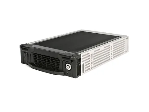 Aluminum 5,25 inch SATA Harde Schijf Mobile Rack Lade zwart