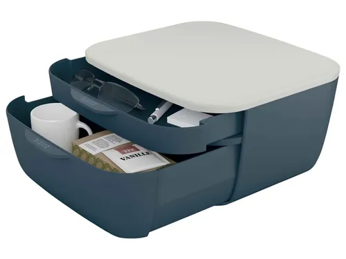 Ladenblok Leitz Cosy 2 laden grijs