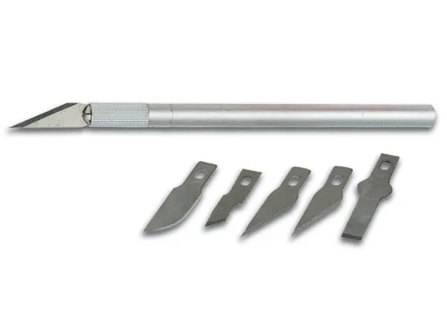 Precisie Snijset - 1Meshouder + 6Mesjes