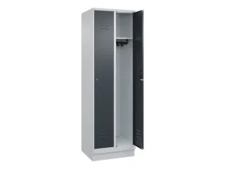 locker,HxBxD 1950x600x500mm,2vak,vak B 300mm,cil.-slot,sokkel - 2