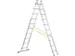 échelle télescopique polyvalente,3x12 échelons,lisse L 3,54-8,3m,al