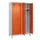 locker voor scheiding van kleding,HxBxD 1950x1200x500mm,4vak