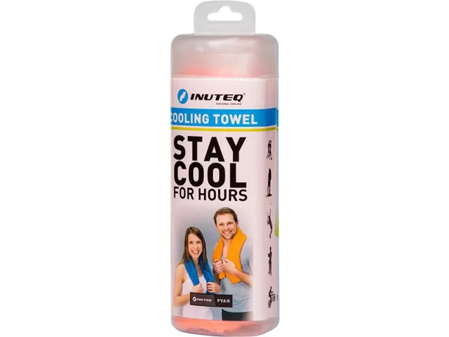 Inuteq Body Cooling handdoek 78x33cm Oranje