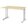 Bureau Hxbxd 720x1200x800mm Esdoorn