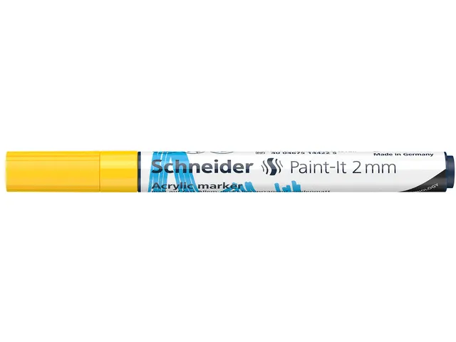 Acrylmarker Schneider Paint-It 310 2mm geel