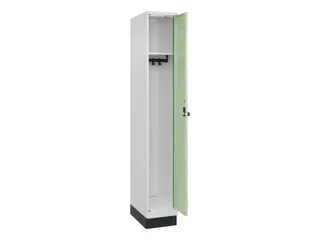 locker,HxBxD 1950x300x500mm,1vak,vak B 300mm,draaigrendel,sokkel - 2