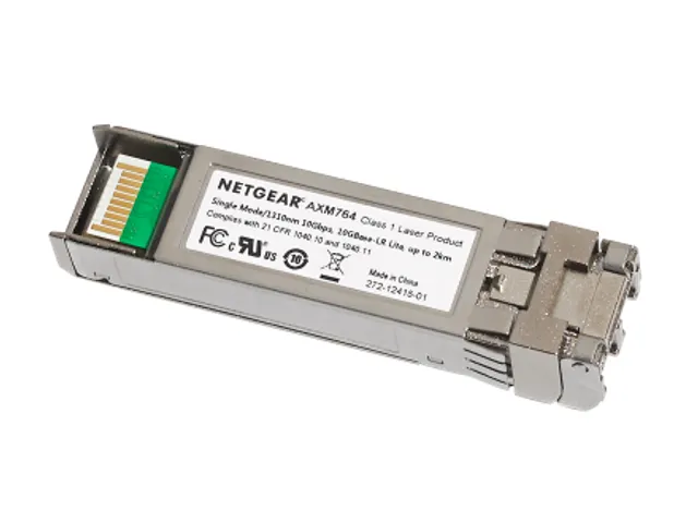NETGEAR AXM764, Vezel-optiek, 10000 Mbit/s, SFP+, LC, 9/125 µm, LR