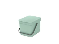 Afvalemmer Sort & Go 6 Liter Jade Groen